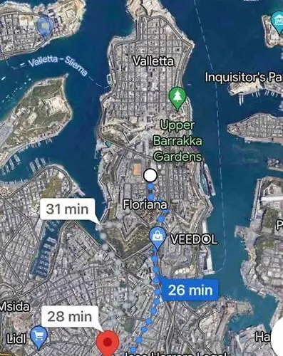 Modern Private - Walking Distance To Valletta 아파트 *